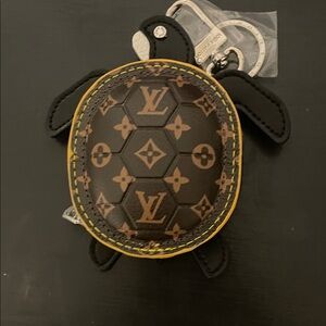 Louis Vuitton Brown Turtle Coin Purse